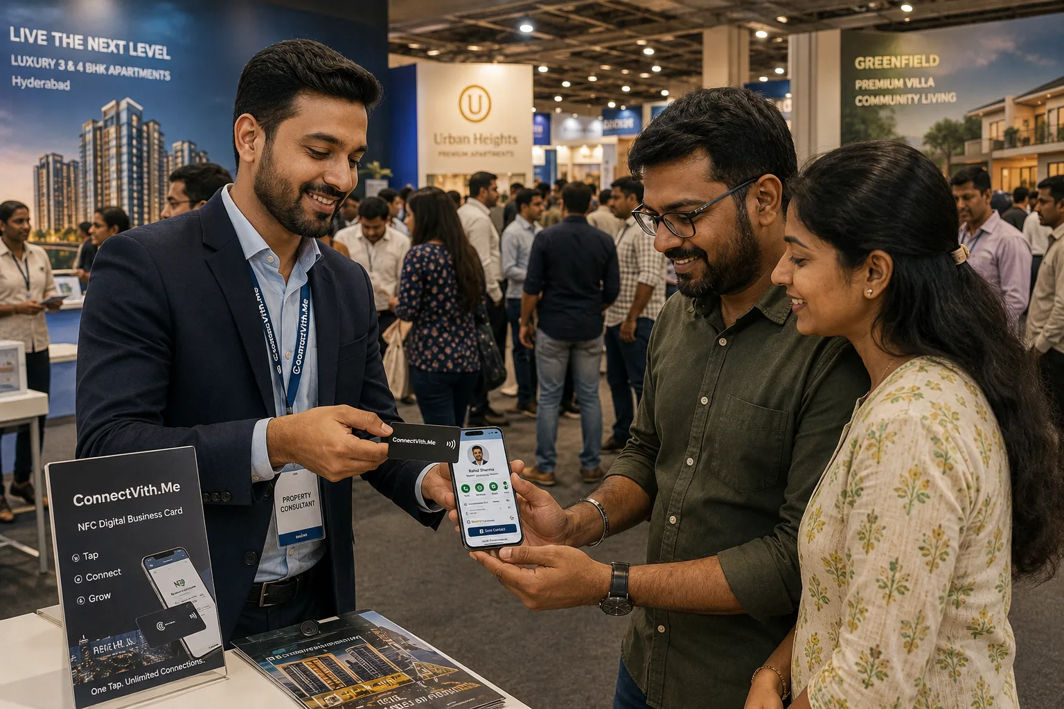 How Real Estate Agents in India Are Closing More Deals with NFC Business Cards